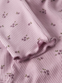 NAME IT Rib Leggings Soho Keepsake Lilac